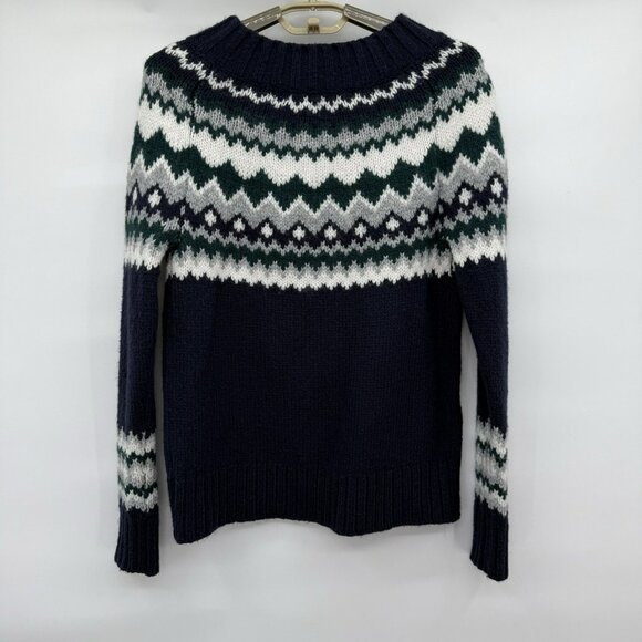Banana Republic Fair Isle Sweater Acrylic Wool Blend Women’s XS - Picture 2 of 7